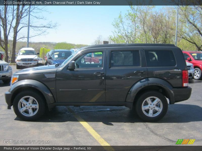 Dark Charcoal Pearl / Dark Slate Gray 2010 Dodge Nitro SE 4x4