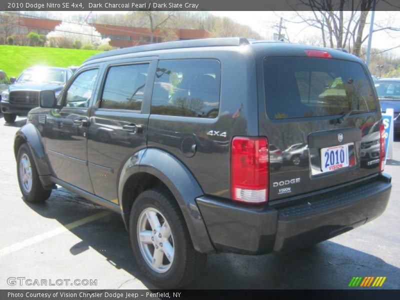 Dark Charcoal Pearl / Dark Slate Gray 2010 Dodge Nitro SE 4x4