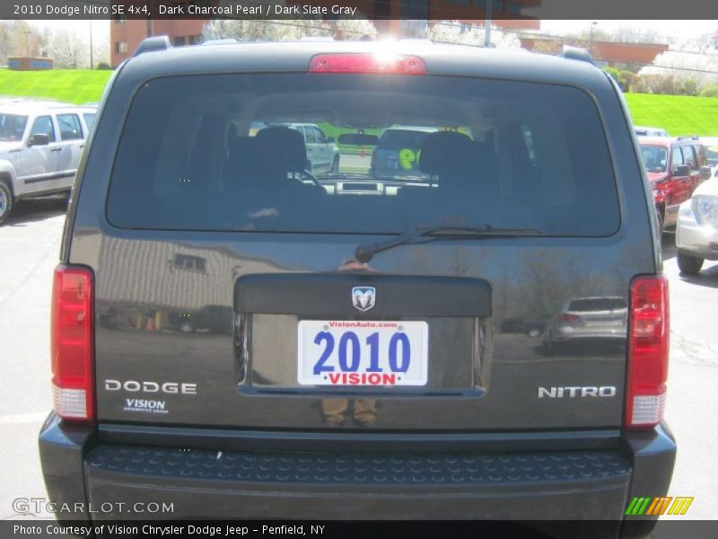 Dark Charcoal Pearl / Dark Slate Gray 2010 Dodge Nitro SE 4x4