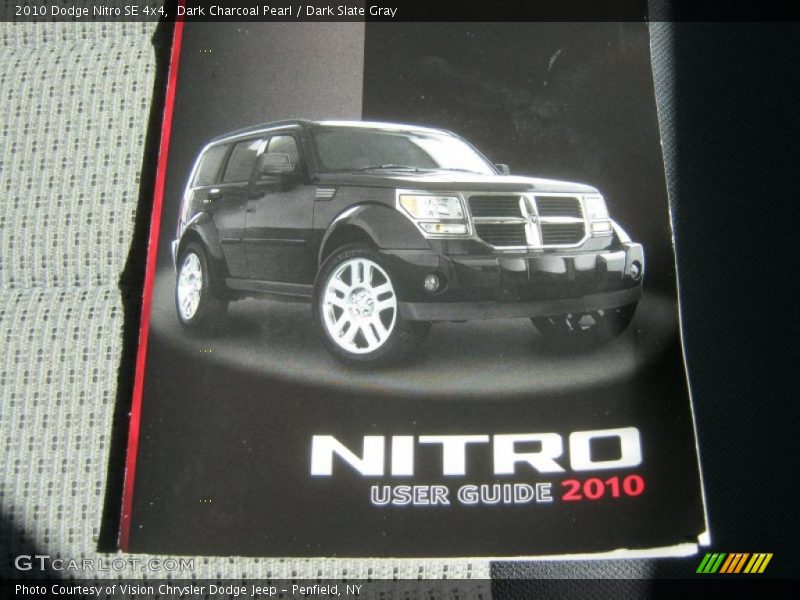 Dark Charcoal Pearl / Dark Slate Gray 2010 Dodge Nitro SE 4x4