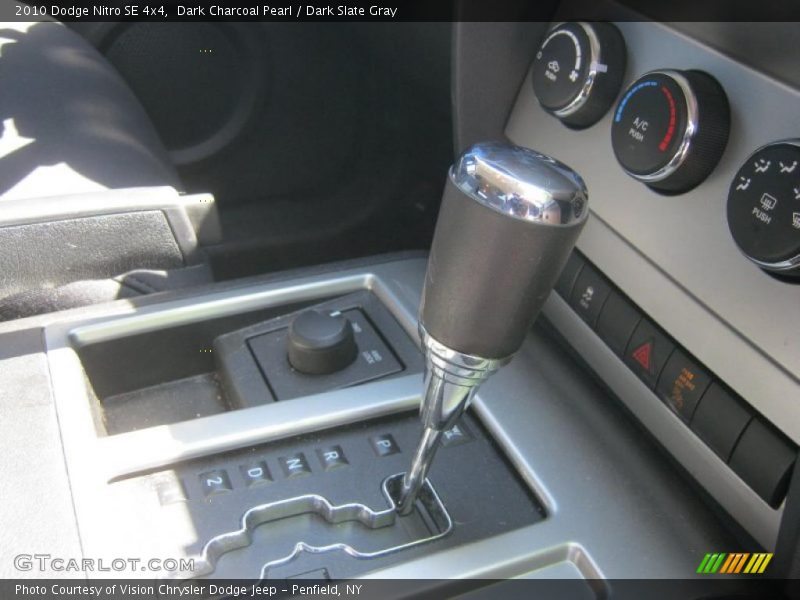 Dark Charcoal Pearl / Dark Slate Gray 2010 Dodge Nitro SE 4x4