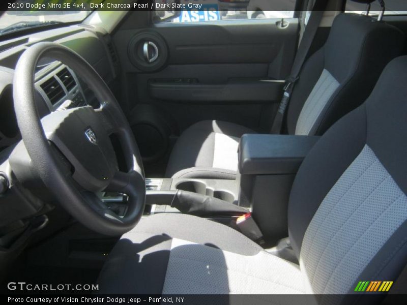 Dark Charcoal Pearl / Dark Slate Gray 2010 Dodge Nitro SE 4x4
