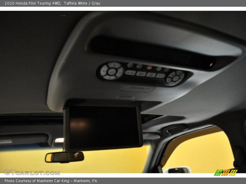 Taffeta White / Gray 2010 Honda Pilot Touring 4WD