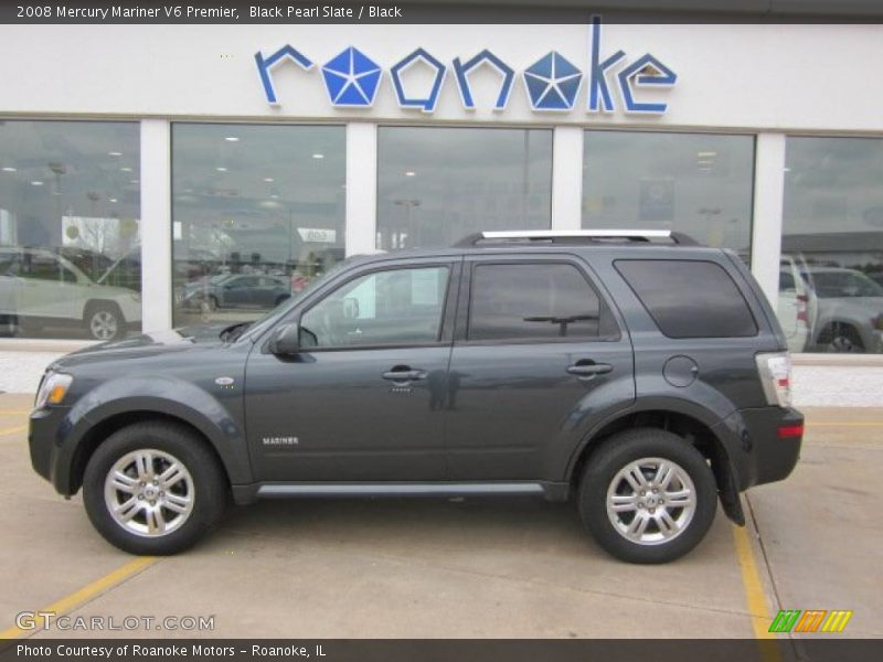 Black Pearl Slate / Black 2008 Mercury Mariner V6 Premier