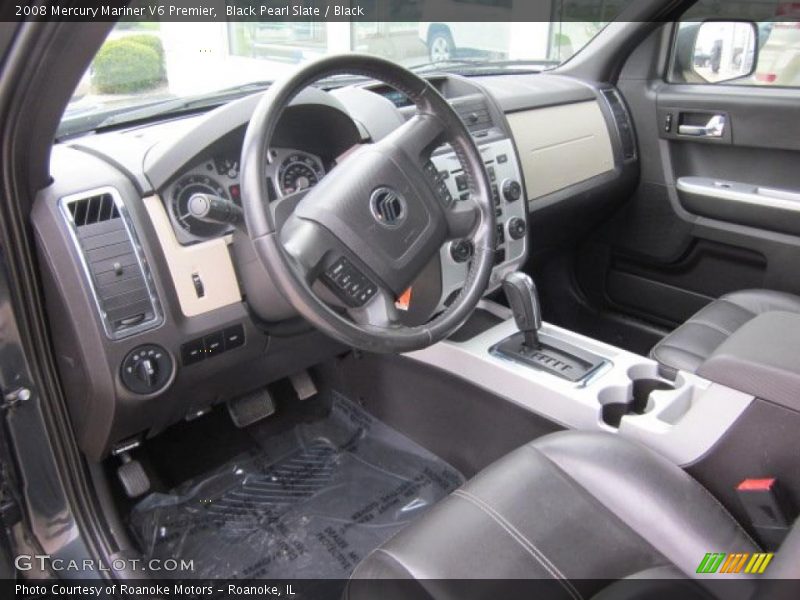Black Pearl Slate / Black 2008 Mercury Mariner V6 Premier