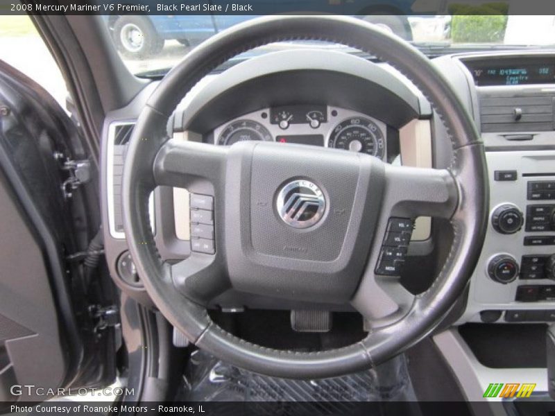 Black Pearl Slate / Black 2008 Mercury Mariner V6 Premier