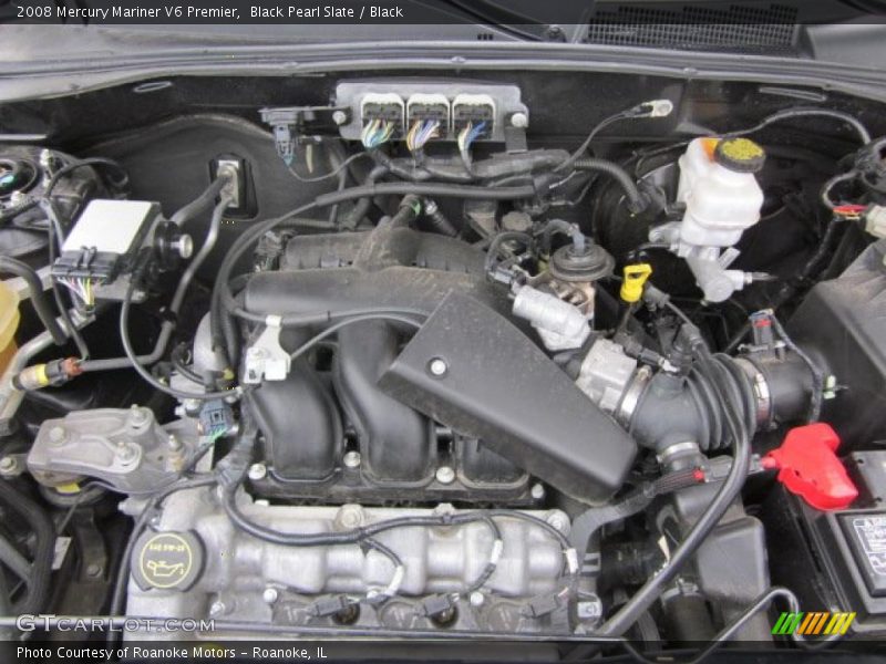 Black Pearl Slate / Black 2008 Mercury Mariner V6 Premier