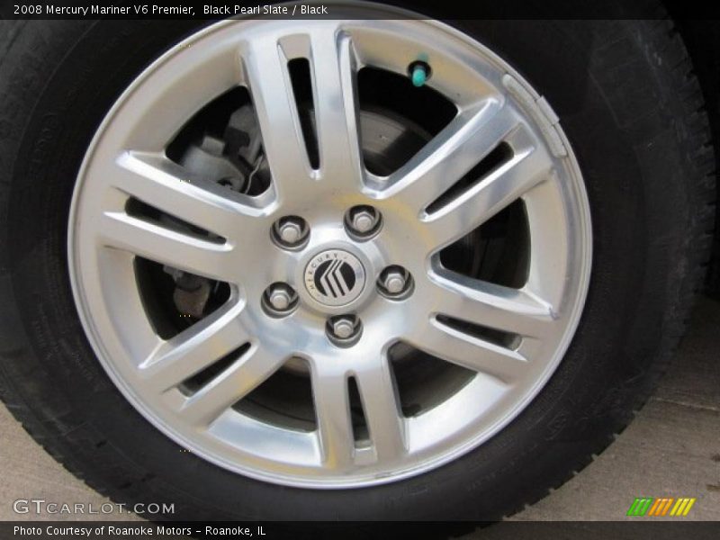 Black Pearl Slate / Black 2008 Mercury Mariner V6 Premier