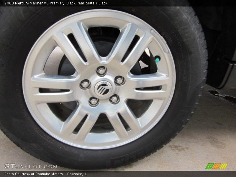 Black Pearl Slate / Black 2008 Mercury Mariner V6 Premier