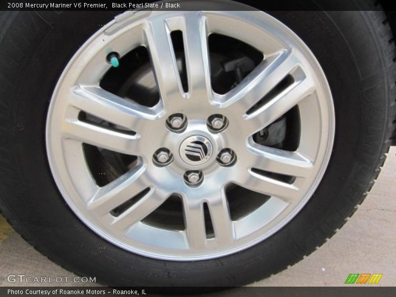 Black Pearl Slate / Black 2008 Mercury Mariner V6 Premier