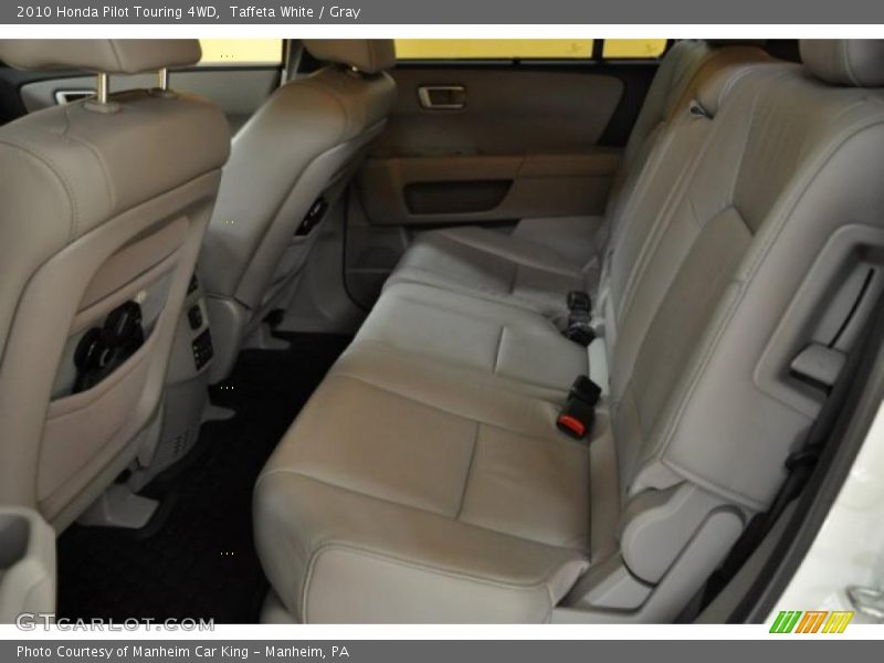Taffeta White / Gray 2010 Honda Pilot Touring 4WD