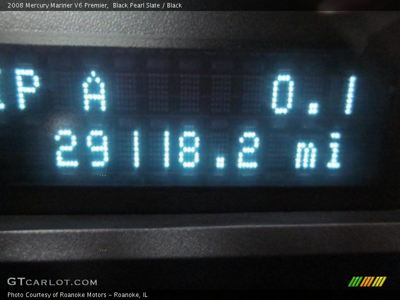 Black Pearl Slate / Black 2008 Mercury Mariner V6 Premier