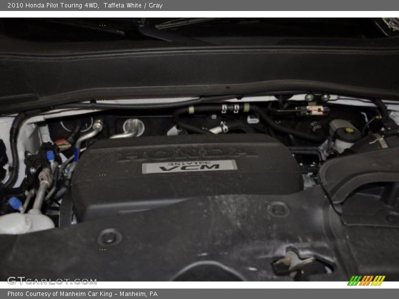 Taffeta White / Gray 2010 Honda Pilot Touring 4WD