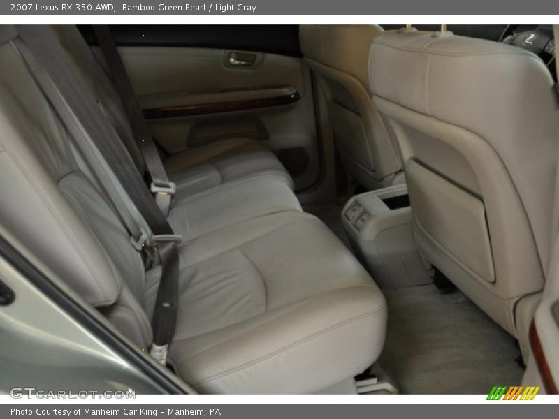 Bamboo Green Pearl / Light Gray 2007 Lexus RX 350 AWD