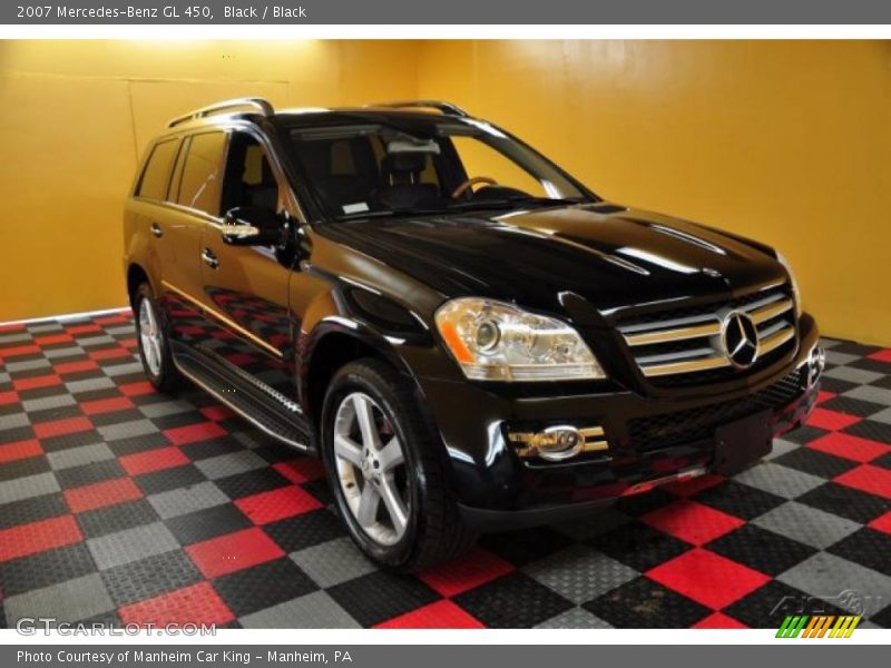 Black / Black 2007 Mercedes-Benz GL 450