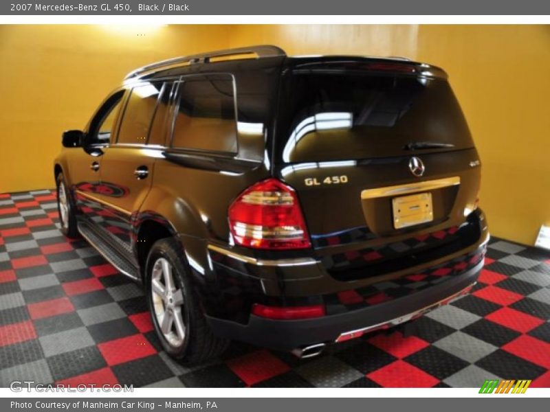 Black / Black 2007 Mercedes-Benz GL 450