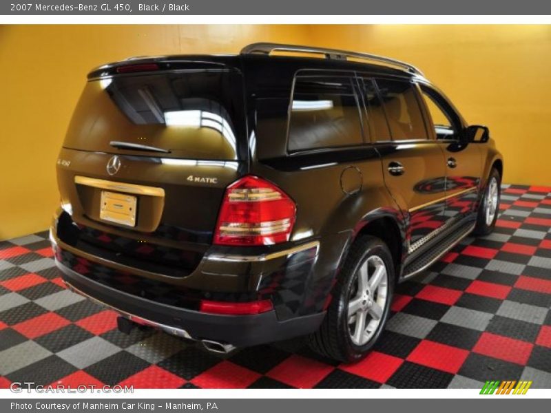 Black / Black 2007 Mercedes-Benz GL 450
