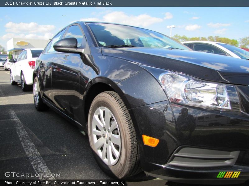 Black Granite Metallic / Jet Black 2011 Chevrolet Cruze LT