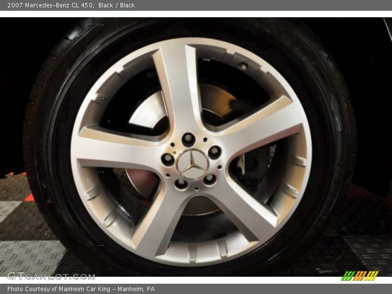 Black / Black 2007 Mercedes-Benz GL 450
