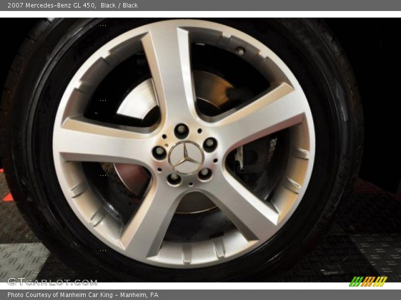 Black / Black 2007 Mercedes-Benz GL 450
