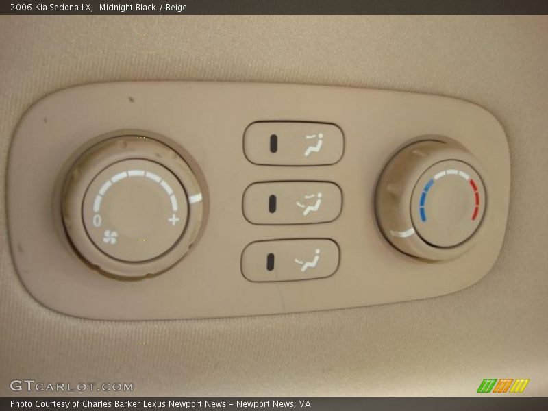 Midnight Black / Beige 2006 Kia Sedona LX