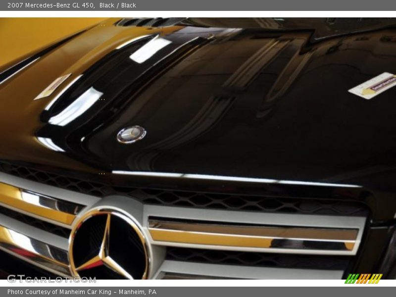 Black / Black 2007 Mercedes-Benz GL 450