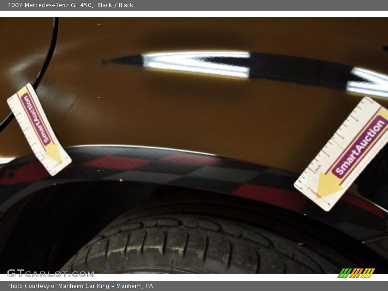 Black / Black 2007 Mercedes-Benz GL 450