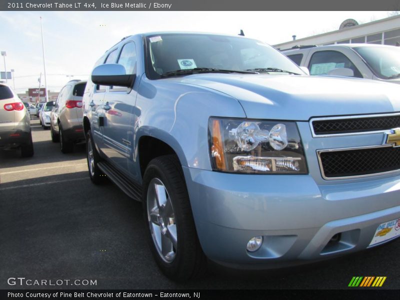 Ice Blue Metallic / Ebony 2011 Chevrolet Tahoe LT 4x4