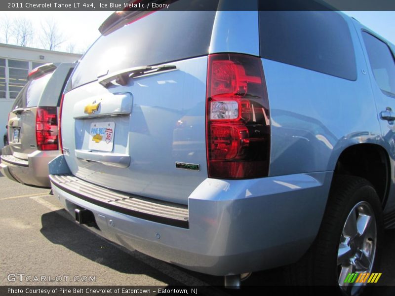 Ice Blue Metallic / Ebony 2011 Chevrolet Tahoe LT 4x4