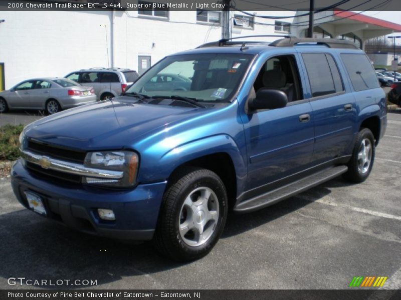 Superior Blue Metallic / Light Gray 2006 Chevrolet TrailBlazer EXT LS 4x4