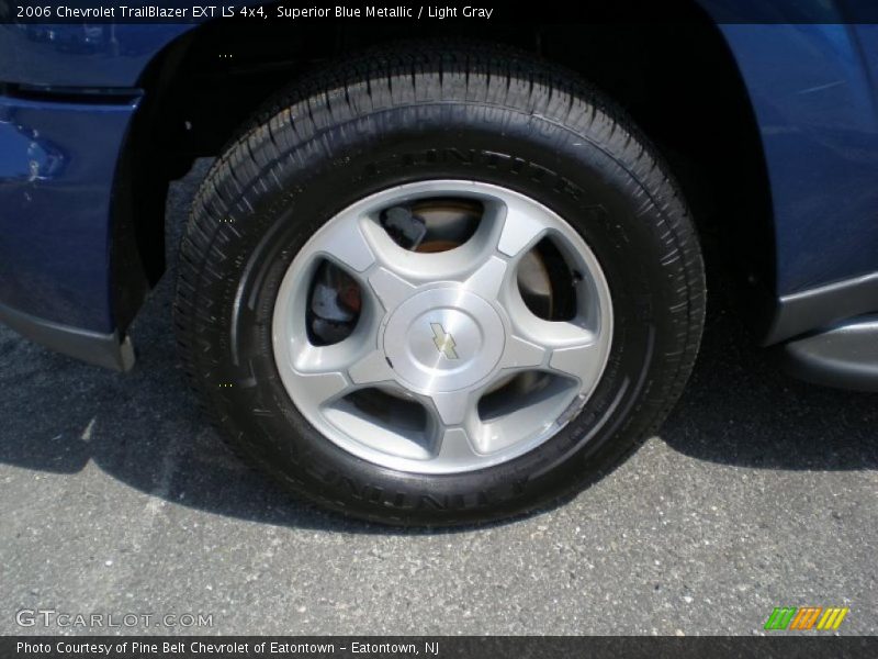 Superior Blue Metallic / Light Gray 2006 Chevrolet TrailBlazer EXT LS 4x4