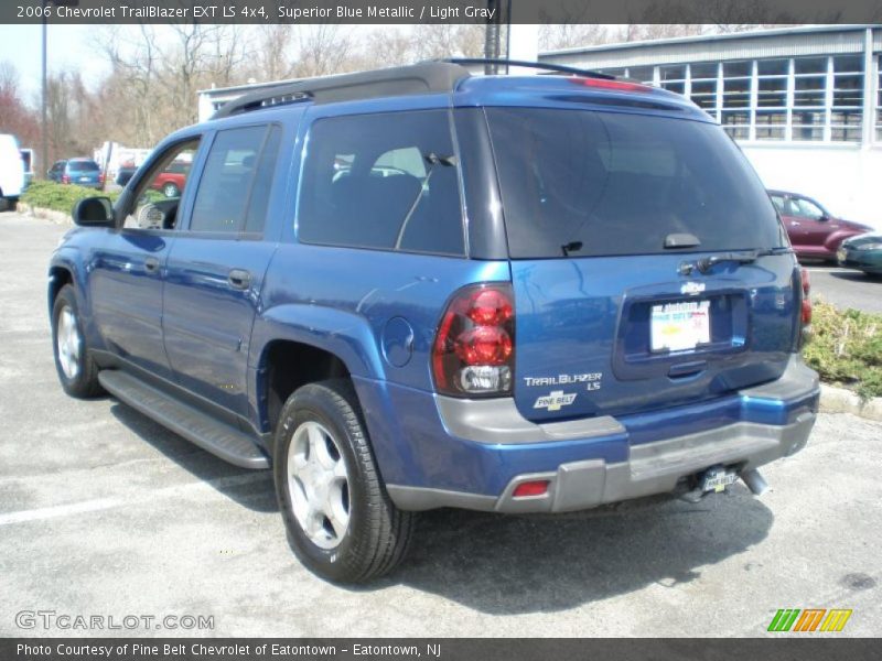 Superior Blue Metallic / Light Gray 2006 Chevrolet TrailBlazer EXT LS 4x4