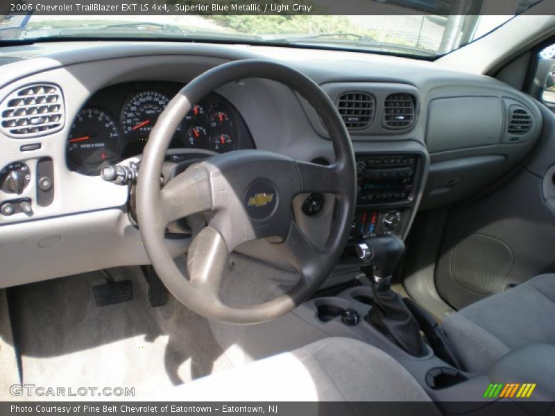 Superior Blue Metallic / Light Gray 2006 Chevrolet TrailBlazer EXT LS 4x4