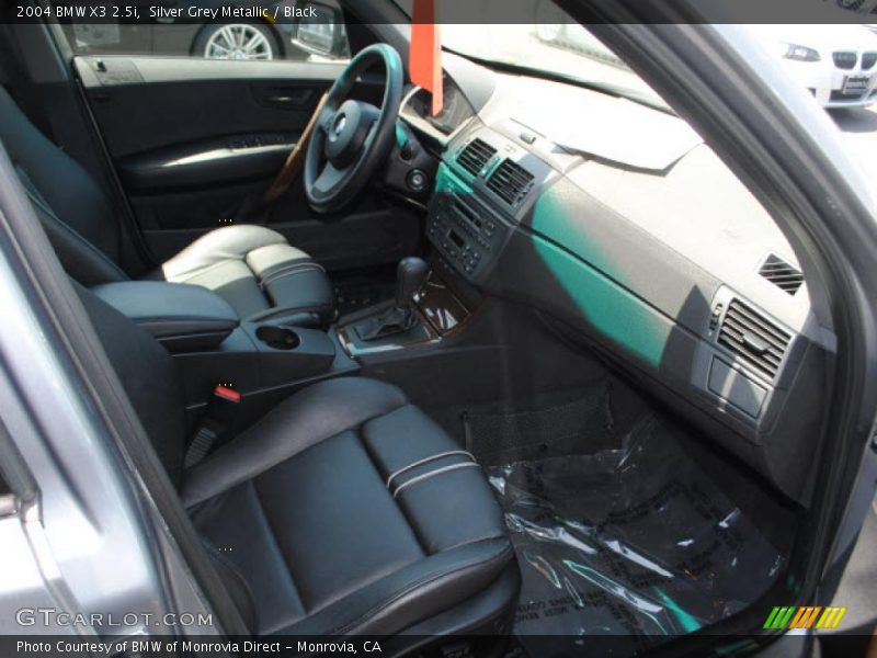 Silver Grey Metallic / Black 2004 BMW X3 2.5i