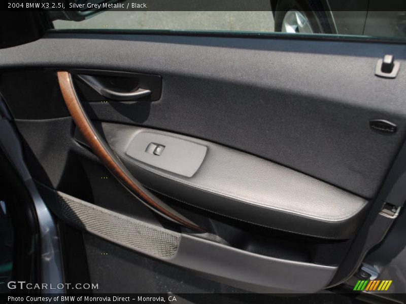 Silver Grey Metallic / Black 2004 BMW X3 2.5i