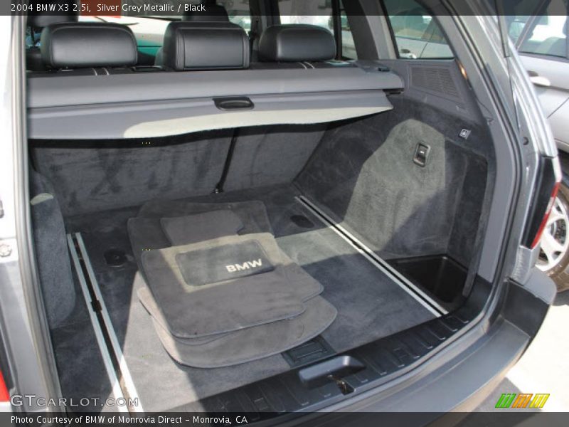 Silver Grey Metallic / Black 2004 BMW X3 2.5i