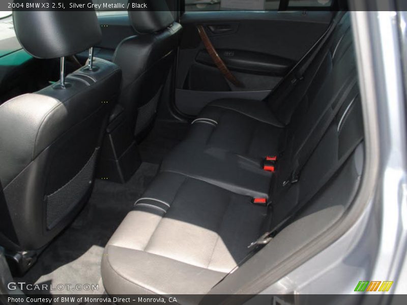 Silver Grey Metallic / Black 2004 BMW X3 2.5i