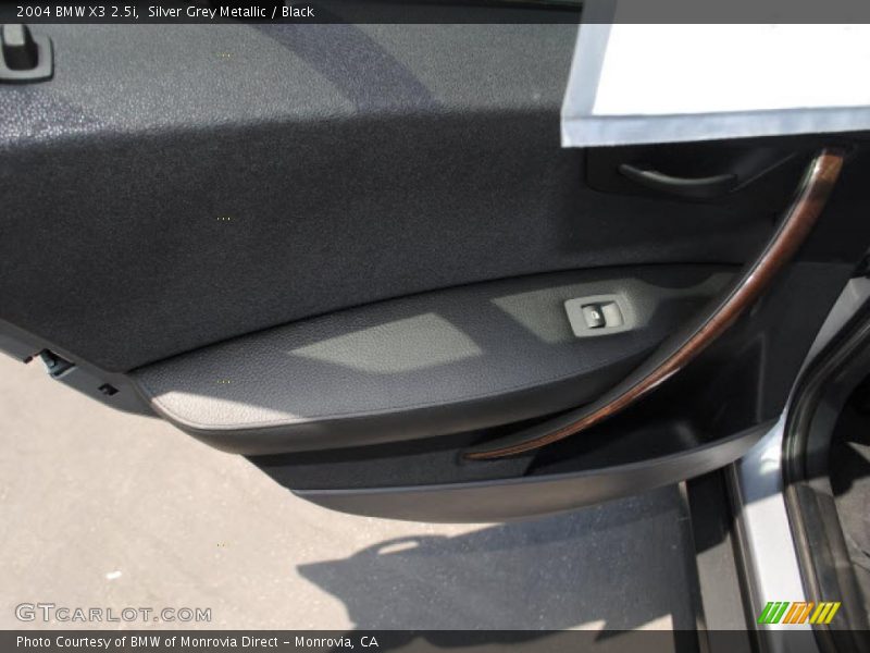 Silver Grey Metallic / Black 2004 BMW X3 2.5i