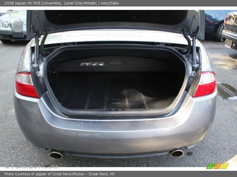 Lunar Grey Metallic / Ivory/Slate 2008 Jaguar XK XK8 Convertible