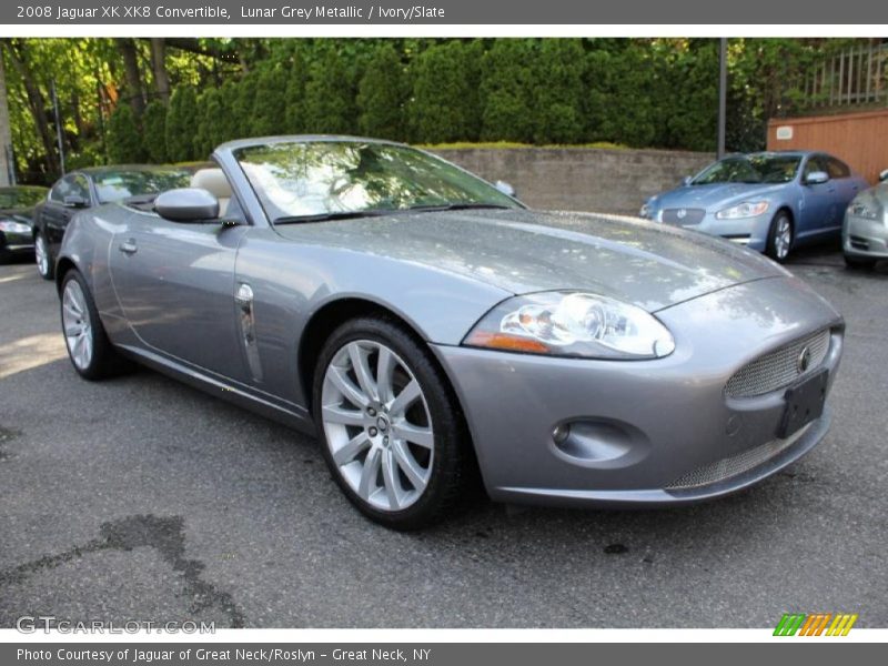 Front 3/4 View of 2008 XK XK8 Convertible