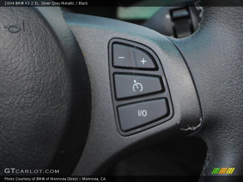 Silver Grey Metallic / Black 2004 BMW X3 2.5i