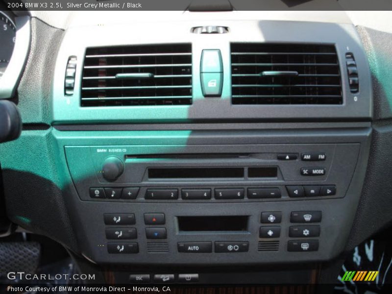 Silver Grey Metallic / Black 2004 BMW X3 2.5i