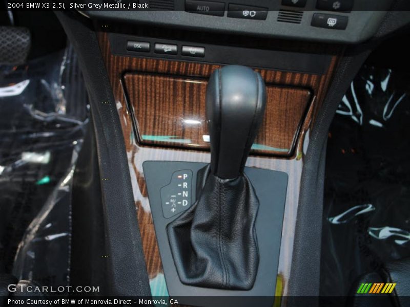 Silver Grey Metallic / Black 2004 BMW X3 2.5i