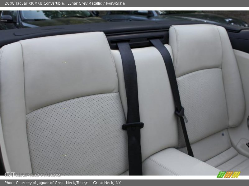 Lunar Grey Metallic / Ivory/Slate 2008 Jaguar XK XK8 Convertible
