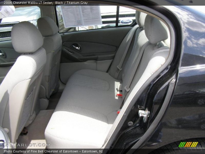 Black / Titanium Gray 2006 Chevrolet Malibu LT Sedan