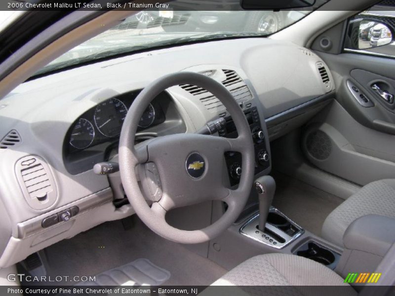 Black / Titanium Gray 2006 Chevrolet Malibu LT Sedan