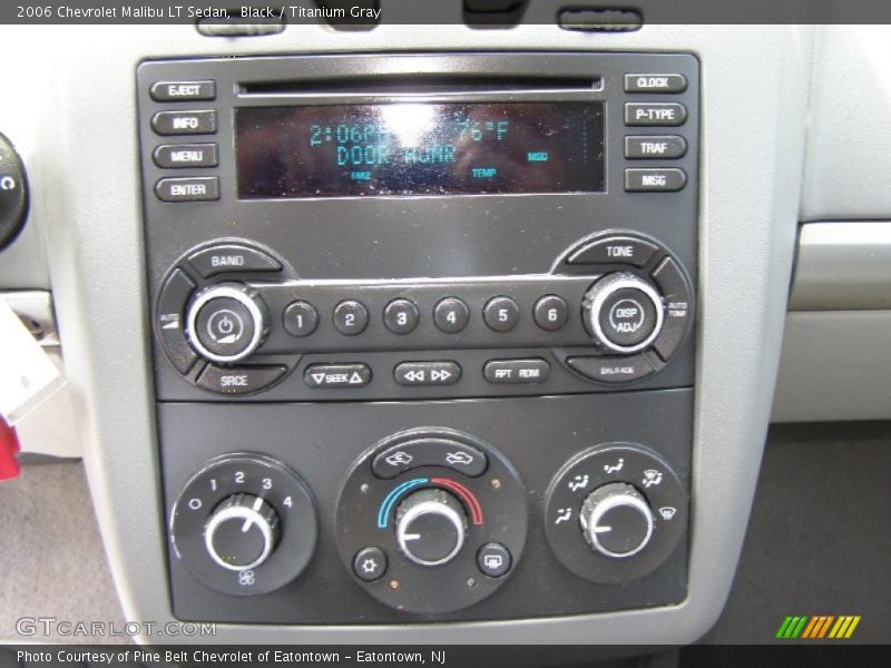 Black / Titanium Gray 2006 Chevrolet Malibu LT Sedan