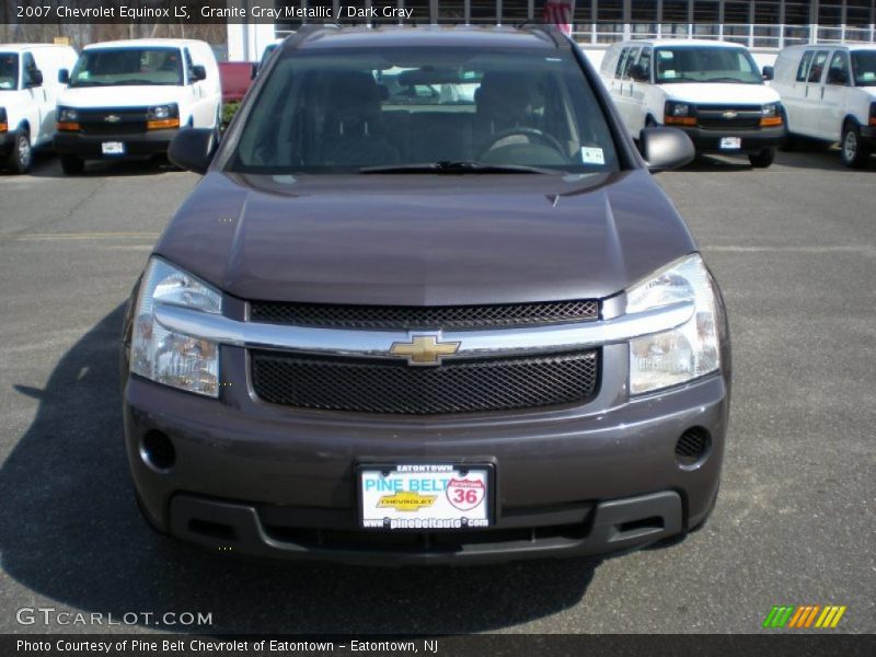 Granite Gray Metallic / Dark Gray 2007 Chevrolet Equinox LS