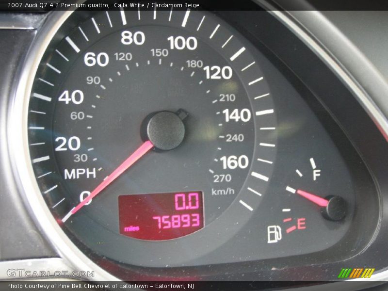 Calla White / Cardamom Beige 2007 Audi Q7 4.2 Premium quattro