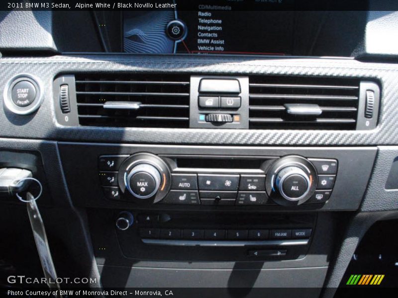 Controls of 2011 M3 Sedan